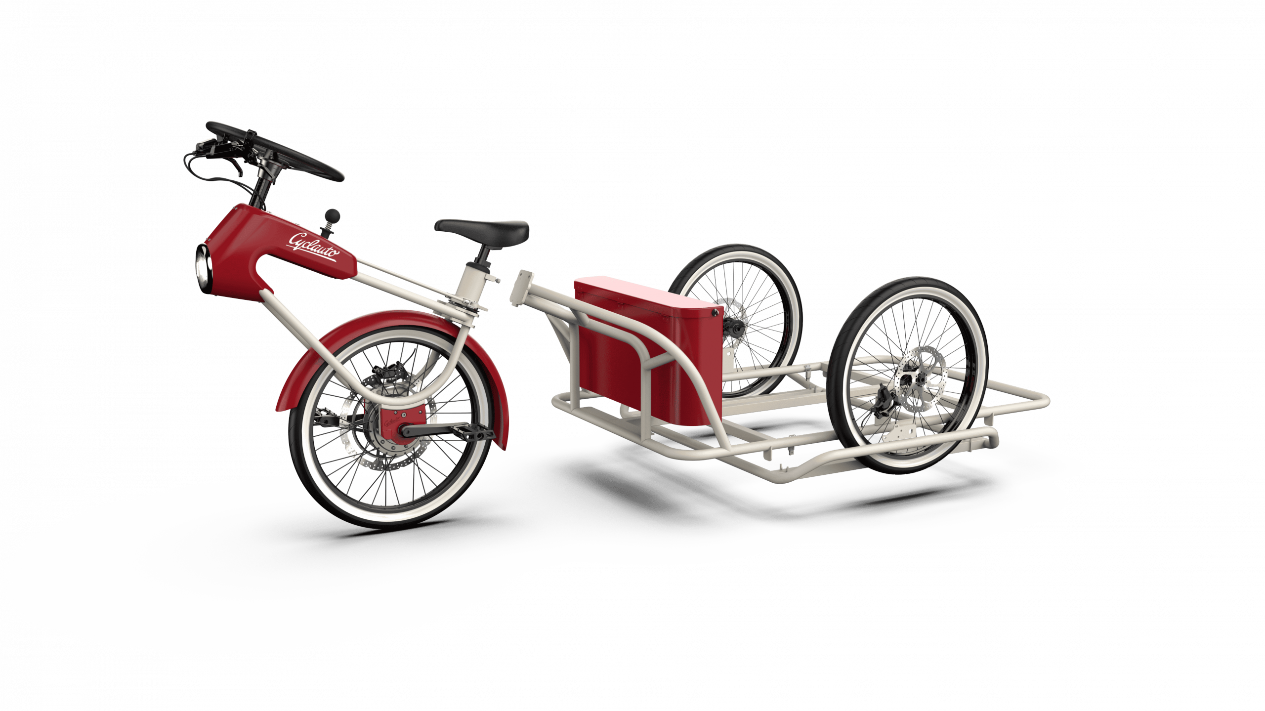 Mise en scene du démontage complet du Cyclauto